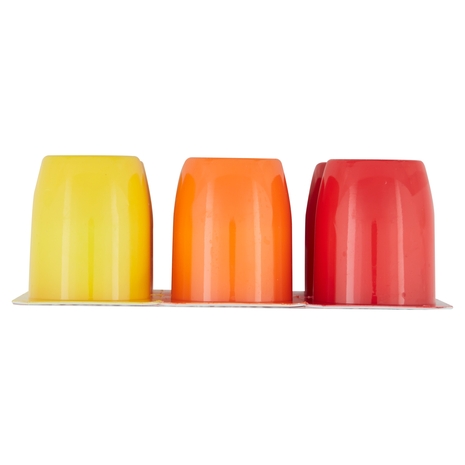 Danone Supermario, Merenda base formaggio, gusto Banana/Frag/Albicocca,fonte di Calcio, 6x50g